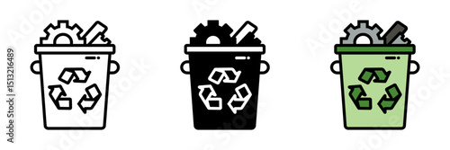 Metal Recycling is reprocessing scrap metal to create new materials and reduce mining demand.