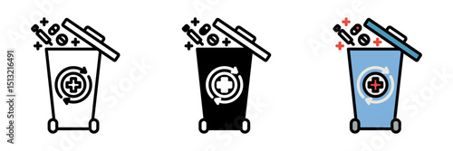 Medical Waste is used healthcare material needing careful disposal to prevent infection and contamination.