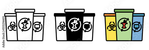 Trash Separation is sorting garbage into categories like organic, recyclable, and hazardous for proper disposal.