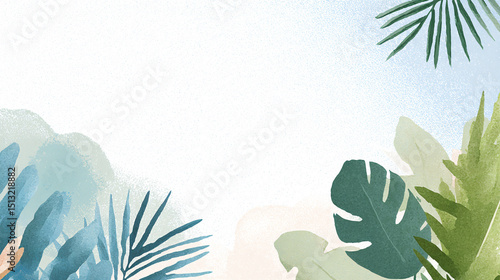 background with leaves