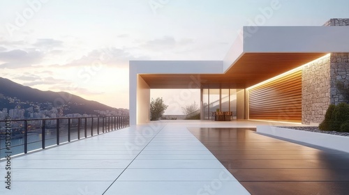 modern architecture in the city