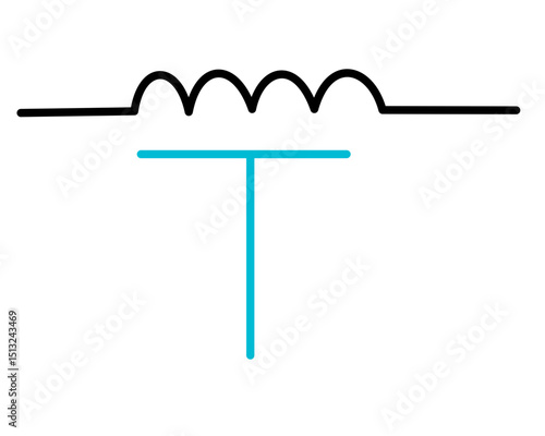 Inductor Electrical Circuit Symbol