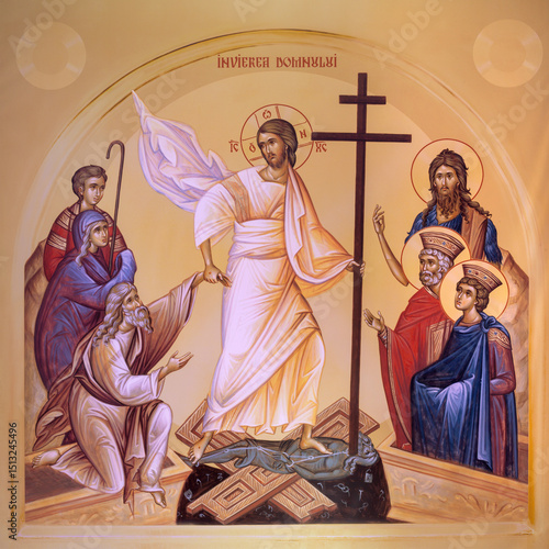 PIACENZA, ITALY - MAY 21, 2025: The icon of 