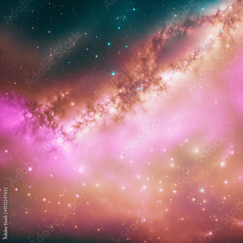 Fototapeta Naklejka Na Ścianę i Meble -  beautiful nebula in deep space. elements of this image furnished by nasa