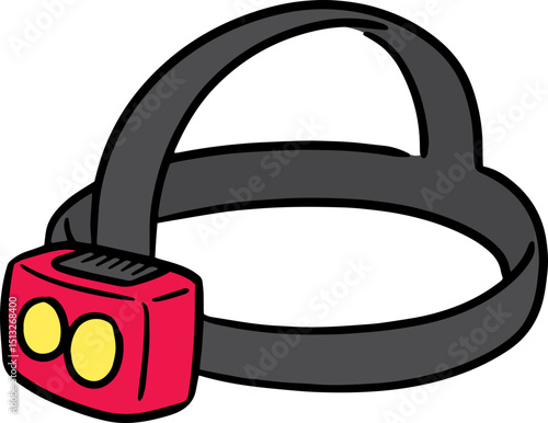 Illustration of headlamp
