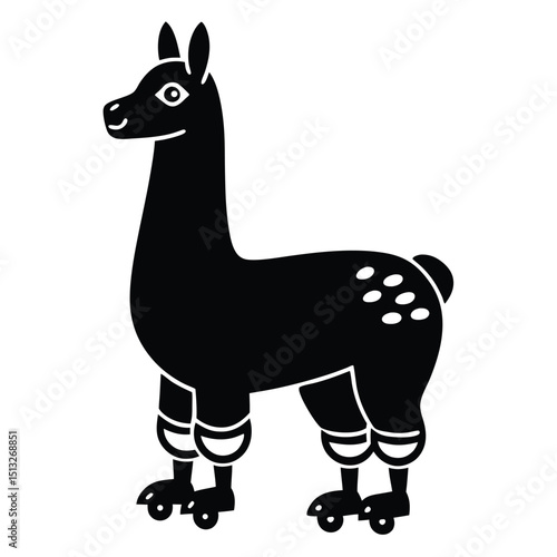Llama with Rollerblades – drama-free and speedy.