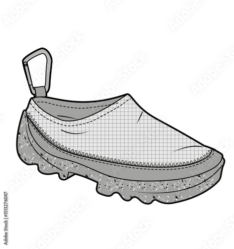 Fashion Sneaker Illustration, Footwear Design, Fashion Design, Adobe Illustration Vector, Graphic Illustration, Fashion Footwear cad