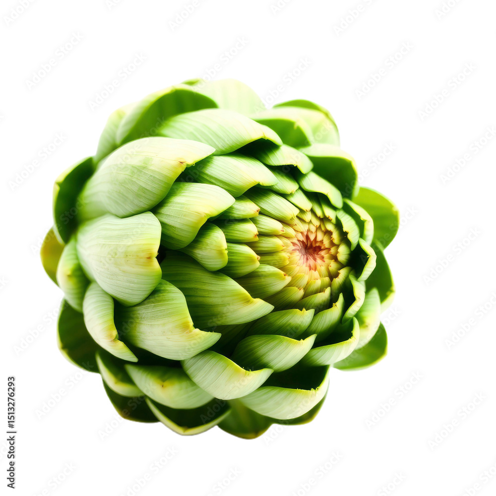 Obraz premium artichokes with transparent background PNG and JPEG image