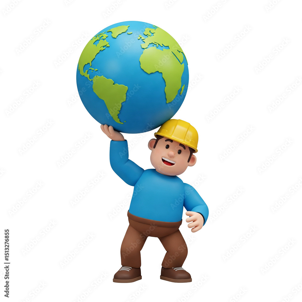 boy with globe boy with globe