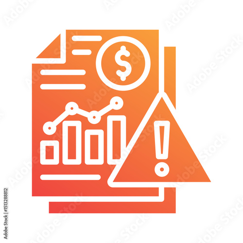 Financial Risk Icon