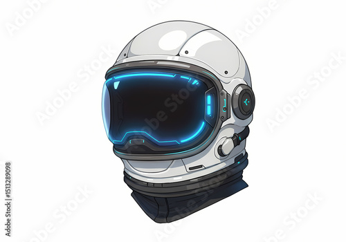 Wallpaper Mural Astronaut Helmet Futuristic Space Gear Design Torontodigital.ca