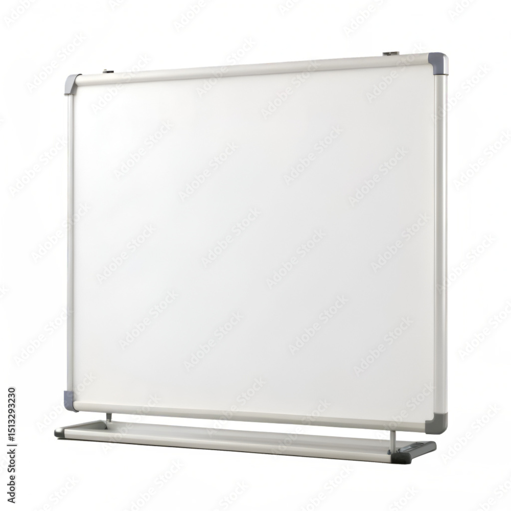 Whiteboard isolated on transparent background Whiteboard isolated on transparent background
