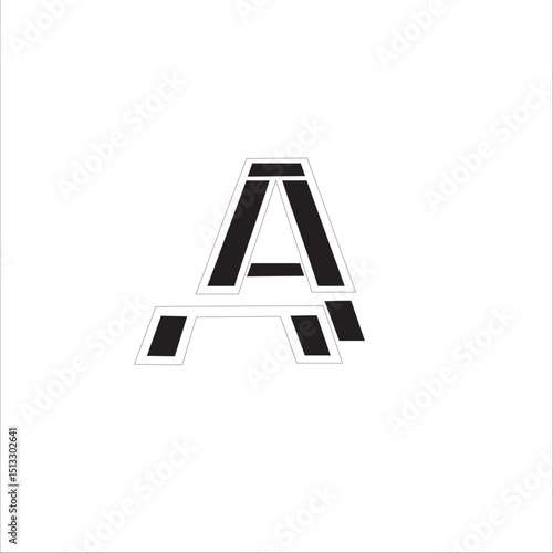 Letter A Professional logo for all kinds of business. icons for business of luxury, elegant, simple. A logo design