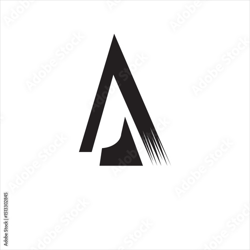 Letter A Professional logo for all kinds of business. icons for business of luxury, elegant, simple. A logo design