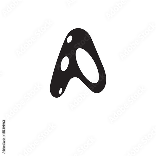Initial letter A minimalist art logo. Creative minimal logo icon design with letter A. elegant. Simple. Vector A. Alphabet A. Modern abstract letter A logo design. Simple,  Elegant, Modern
