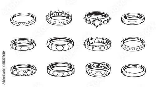 ring modern minimalist look everyday wear