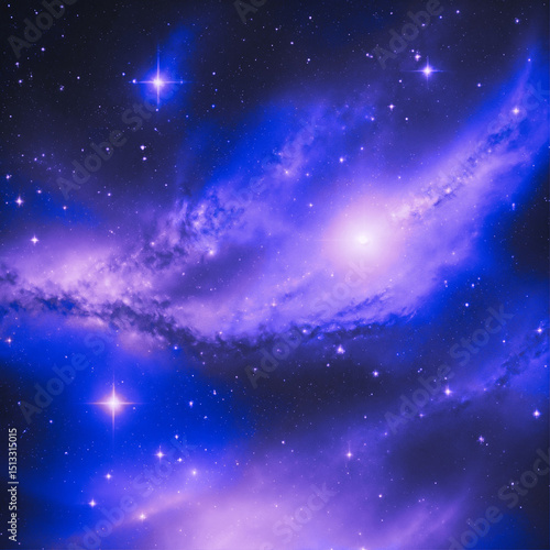 Fototapeta Naklejka Na Ścianę i Meble -  colorful nebula in the universe. elements of this image furnished by nasa.