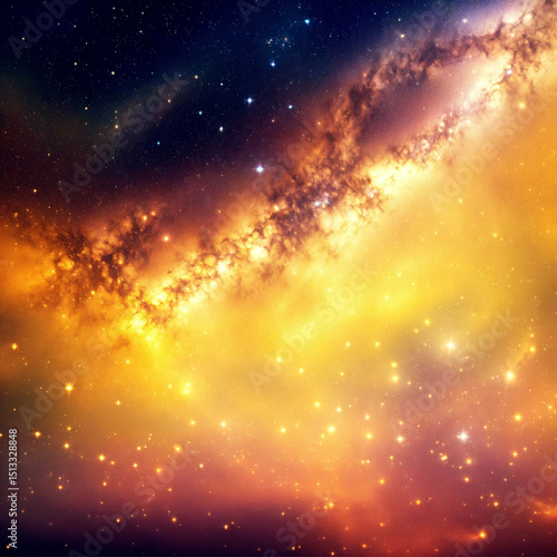 Fototapeta Naklejka Na Ścianę i Meble -  colorful nebula in the universe. elements of this image furnished by nasa.