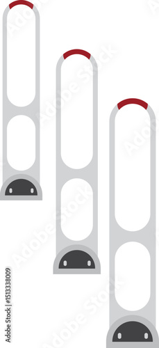 Retail Store Anti-Theft Gate Security System, Security Gates for a Retail Store Loss Prevention