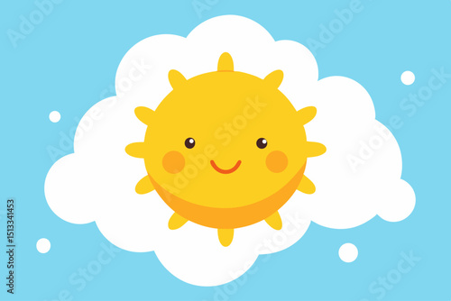 sun and clouds