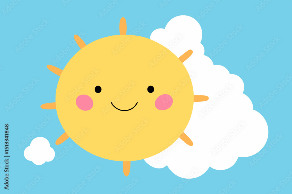 sun and clouds sun and clouds
