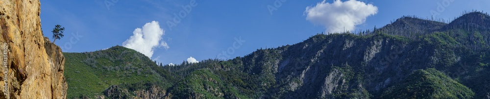 Fototapeta premium Kings Canyon Trekking Mountain View, California