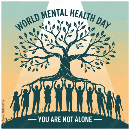 Promoting awareness, support, and wellness for all on World Mental Health Day.
