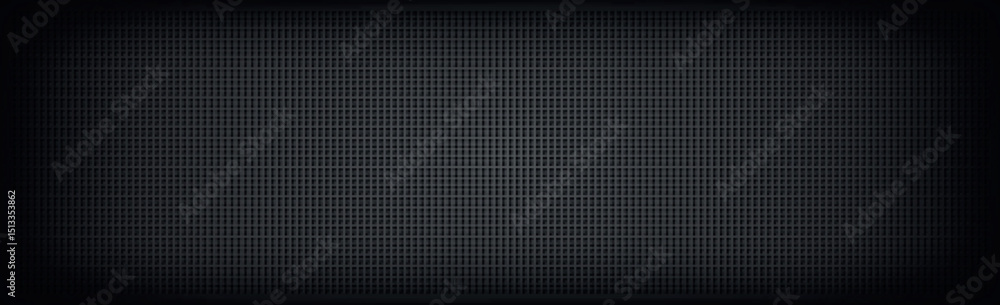 Black perforated background with black holes and glow - Illustration Black perforated background with black holes and glow - Illustration