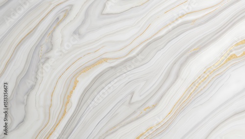 Elegant White Marble Texture with Gold Veins Abstract Background for Luxury Design Modern Interior Decor or Sophisticated Visuals with a touch of glamour and style