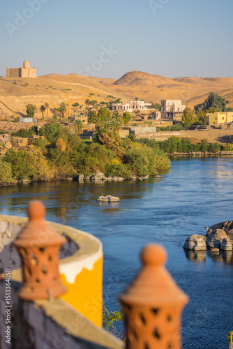 In Aswan, Egypt, Nile