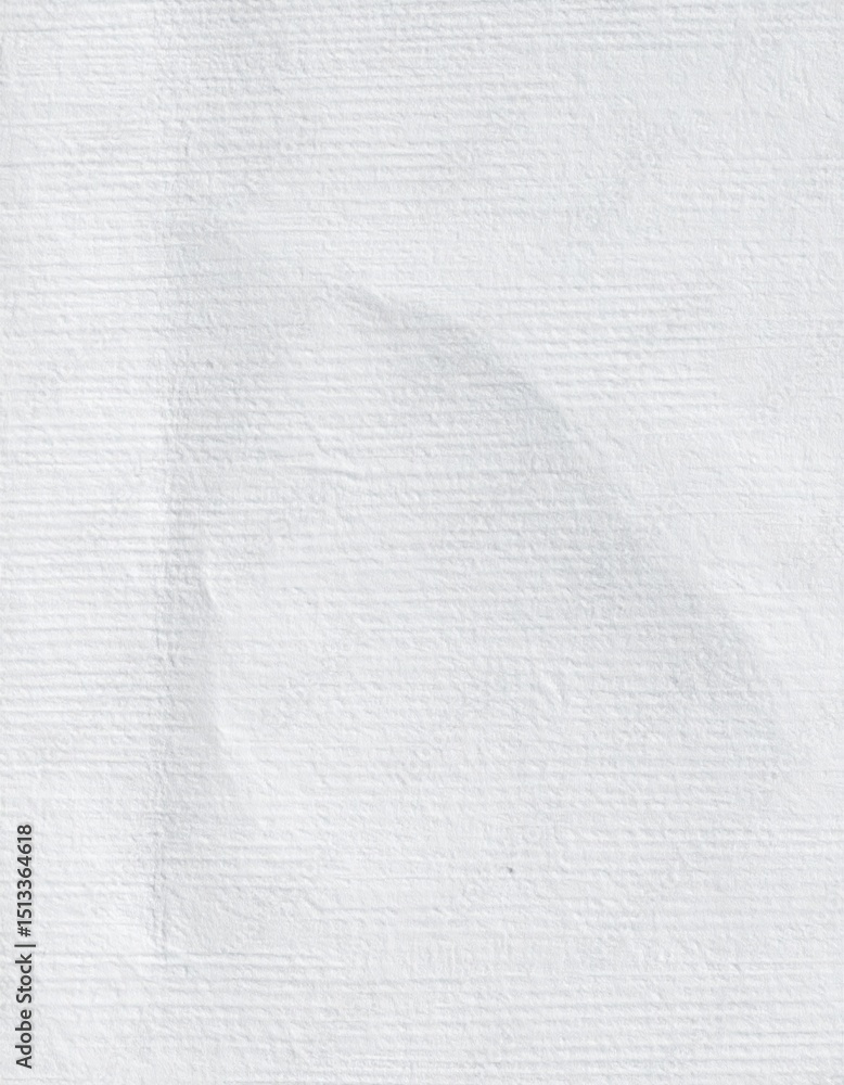 Fototapeta premium White rough paper texture, close view paper pattern background