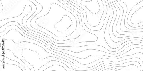 Topographic map background geographic line map,Topography and geography map grid abstract backdrop,World map Template. Stock vector,Geographic mountain relief diagram line wave carve pattern,