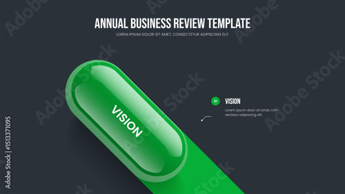 Investor Campaign Presentation Layout Vector Illustration. Service Report One Element Diagram Frame Design. Project Showcase 1 Option Infographic Slide Template.