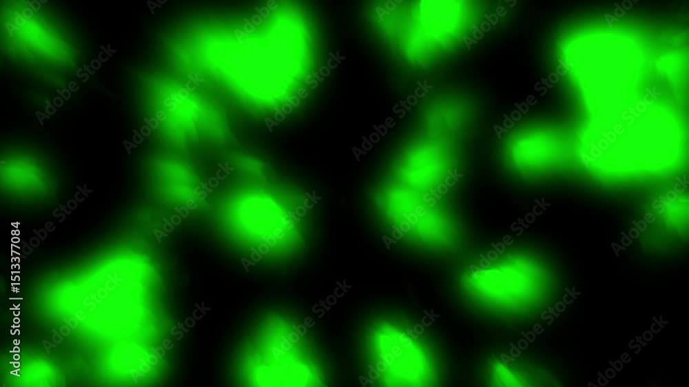 Glowing green plasma energy background, Abstract futuristic motion loop Glowing green plasma energy background, Abstract futuristic motion loop