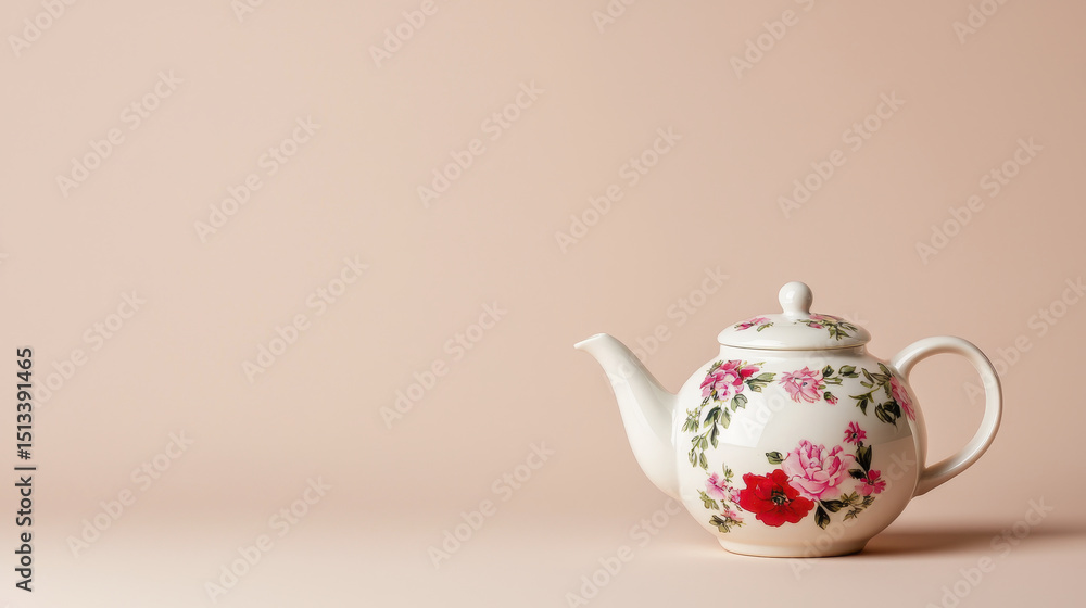beautiful ceramic teapot adorned with floral patterns, perfect for tea lovers and home decor enthusiasts. Its elegant design adds charm to any beautiful ceramic teapot adorned with floral patterns, perfect for tea lovers and home decor enthusiasts. Its elegant design adds charm to any