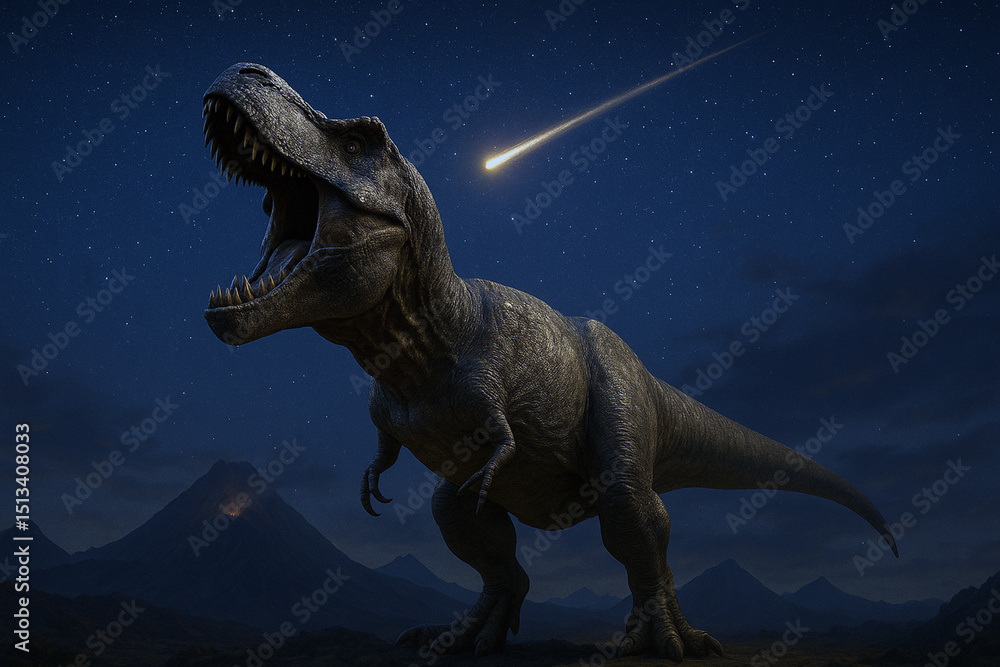 Fototapeta premium Trex roaring