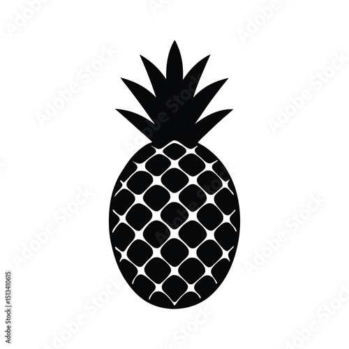 pineapple vector illustration
