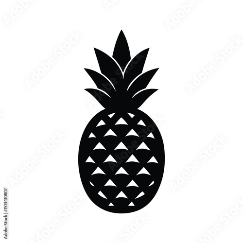 pineapple vector illustration