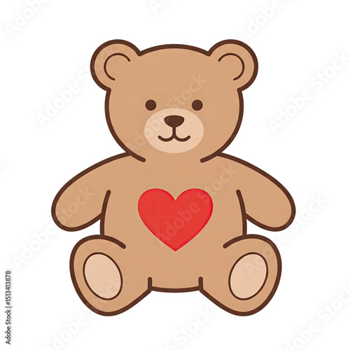 teddy bear with heart