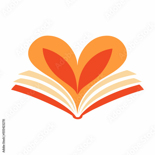 National Book Lovers Day Vector - Cozy Reading Illustrations and Books on White Background