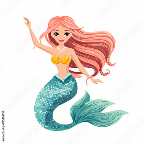 cute mermaid