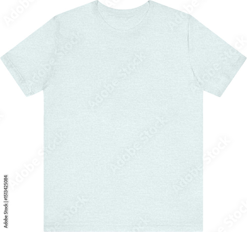 White T-Shirt isolated on transparent background