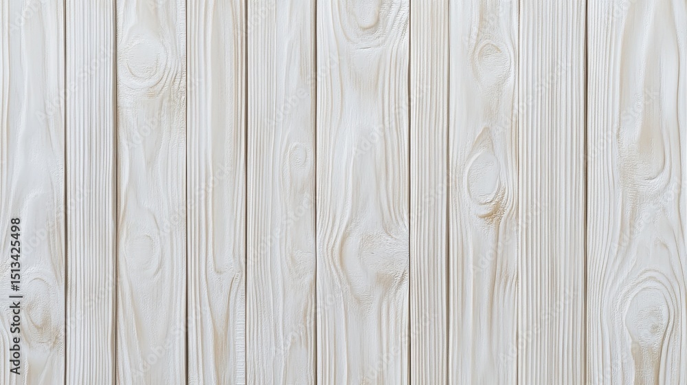 Fototapeta premium White vertical wood paneling texture background.