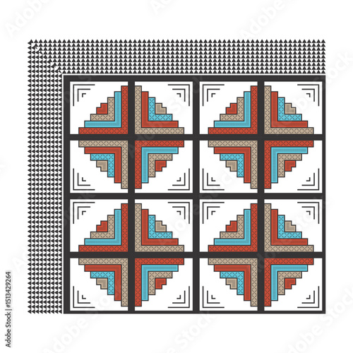 bedsheet design digital art use hand work and digital printing