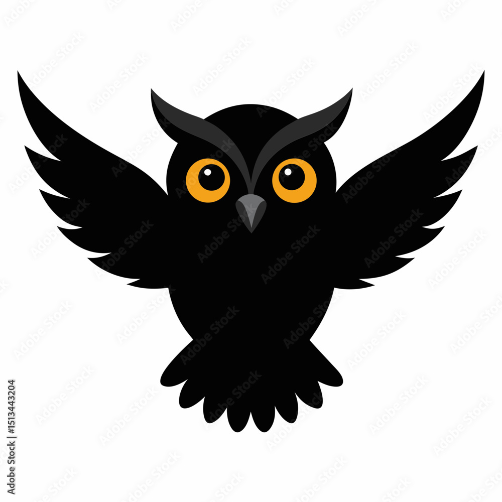 Obraz premium owl vector illustration
