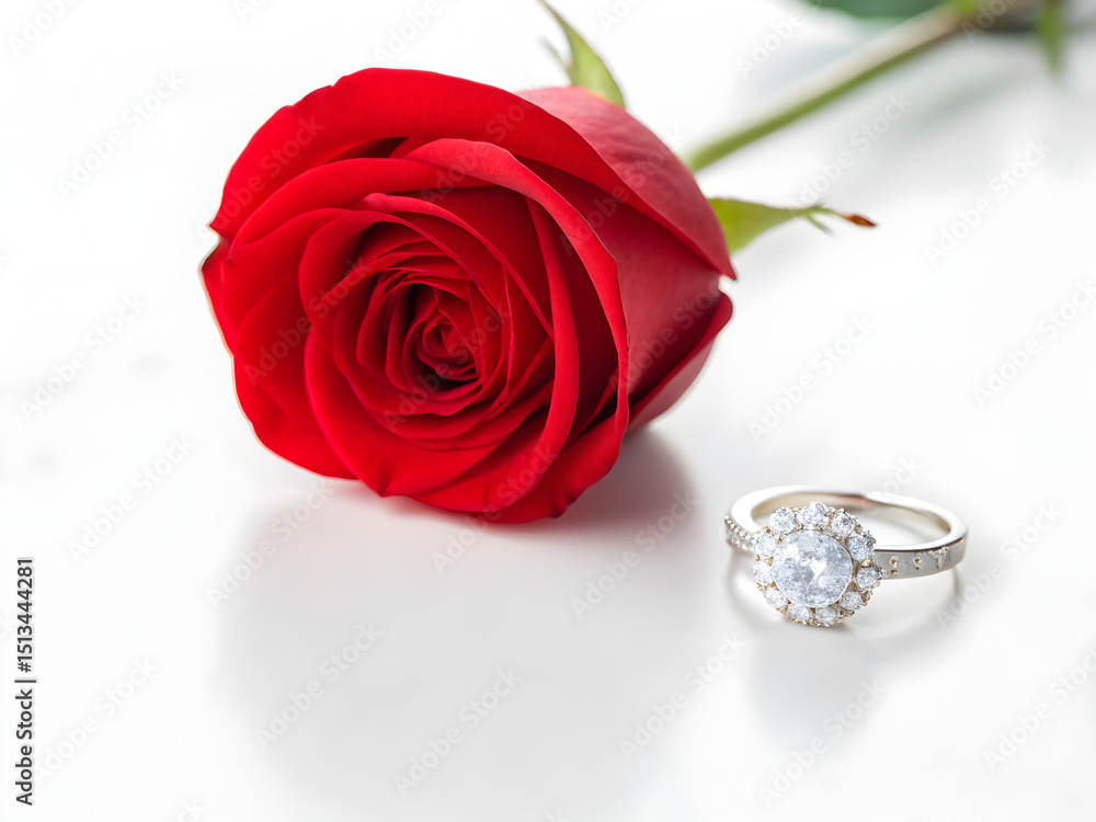 elegant diamond ring white background 63916818 1 elegant diamond ring white background 63916818 1