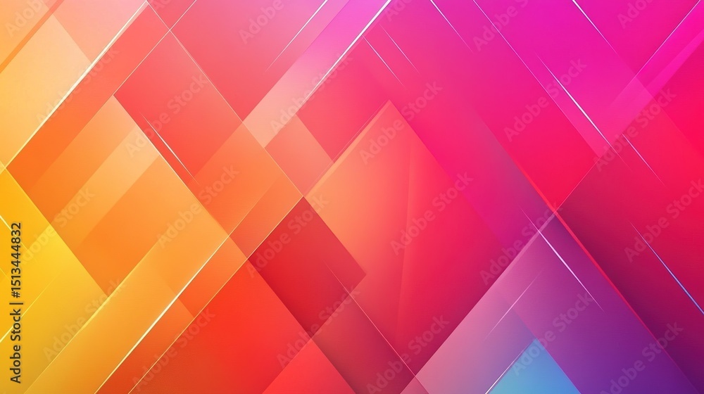 Fototapeta premium A bold banner background with geometric patterns
