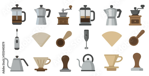 Coffee brewing essentials collection for cafes and home baristas