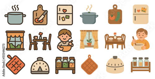 Charming kitchen elements for culinary designs and home decor
