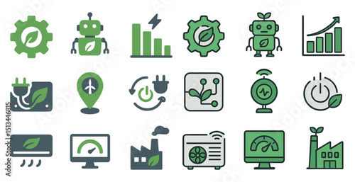 Eco-friendly technology concepts for renewable energy and sustainable growth